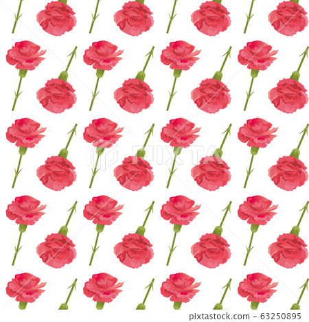 Carnation background pattern Carnation background pattern 63250895