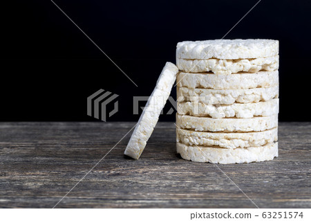 stacked rice loaves 63251574