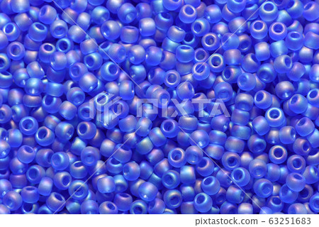 Background of baby blue glass cane beads. Background of baby blue glass cane beads. 63251683