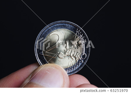 two Euro coin two Euro coin 63251970