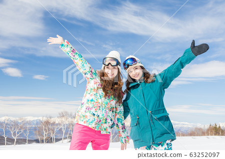 滑雪滑雪板 63252097