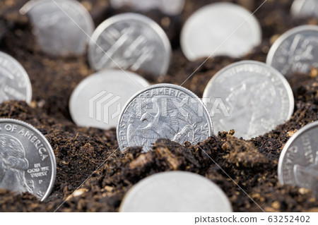 quarter of the American dollar quarter of the American dollar 63252402