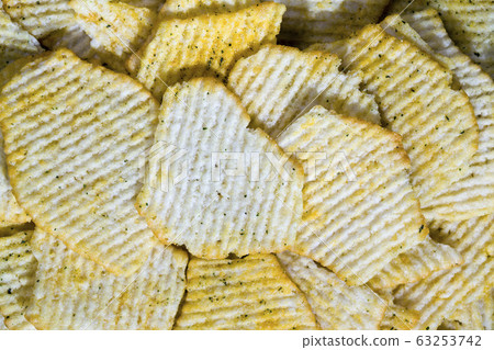 potato fluted chips potato fluted chips 63253742