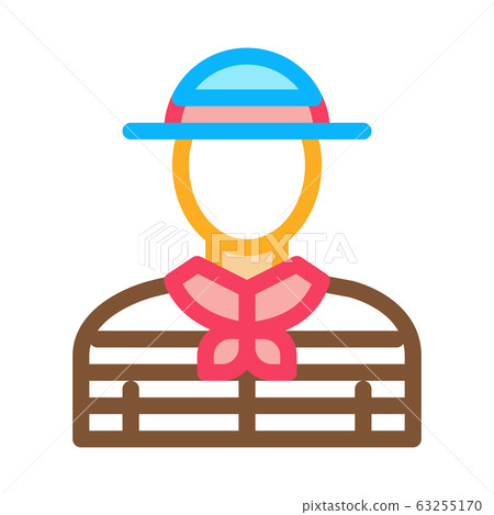 Gondolier Human Icon Vector Outline Illustration Gondolier Human Icon Vector Outline Illustration 63255170