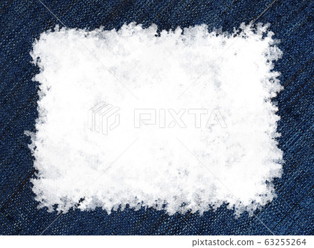 靛藍染色紋理插圖框架 63255264