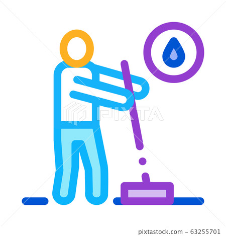Human Washing Icon Vector Outline Illustration Human Washing Icon Vector Outline Illustration 63255701