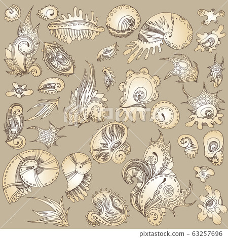Sea life collection 63257696