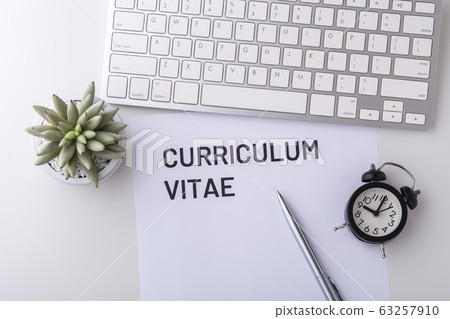 CV with pen and clock CV with pen and clock 63257910