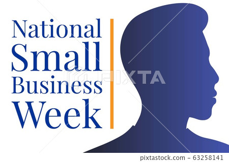 National Small Business Week. Holiday concept. Template for background, banner, card, poster with National Small Business Week. Holiday concept. Template for background, banner, card, poster with 63258141