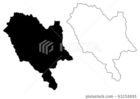 Gjirokaster County (Republic of Albania) map 63258895
