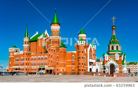 Puppet Theatre and Chapel in Yoshkar-Ola, Russia 63259963