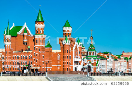 Puppet Theatre and Chapel in Yoshkar-Ola, Russia Puppet Theatre and Chapel in Yoshkar-Ola, Russia 63259966