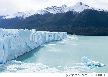 Perito Moreno glacier view, Patagonia scenery, Perito Moreno glacier view, Patagonia scenery, 63260881