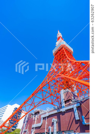 Tokyo Tower directly below Aozora [Tokyo] 63262907