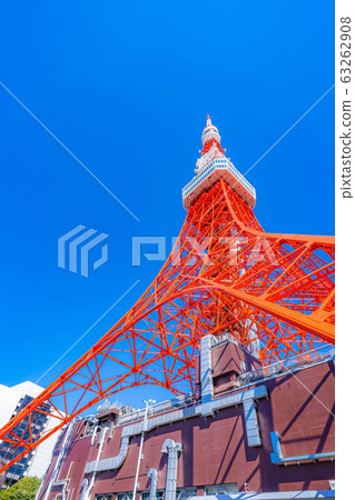 Tokyo Tower directly below Aozora [Tokyo] 63262908