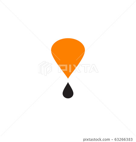 Hot air balloon icon logo design vector template Hot air balloon icon logo design vector template 63266383