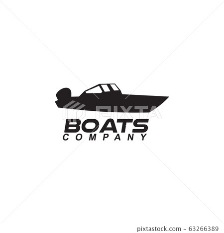 Boat logo design vector icon template Boat logo design vector icon template 63266389