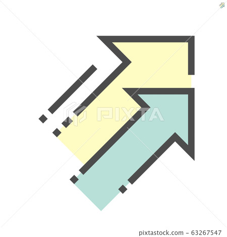 Increase decrease and arrow vector icon, 48x48 - Stock Illustration ...