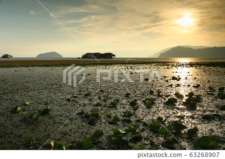 湖北_日落 湖北_日落 63268907