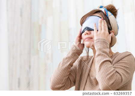 Woman in room wear Woman in room wear 63269357