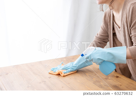 Woman in room wear Woman in room wear 63270632