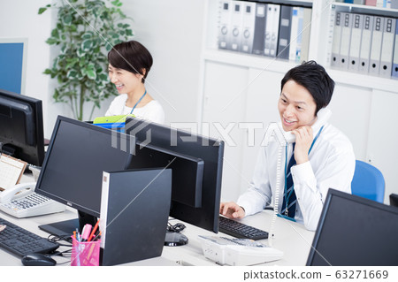 Office scene Office scene 63271669