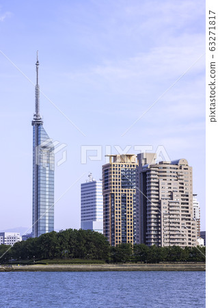 Landscape with Fukuoka Tower 63271817