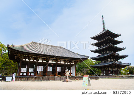 奈良甲福寺神仙堂和五層寶塔 奈良甲福寺神仙堂和五層寶塔 63272990