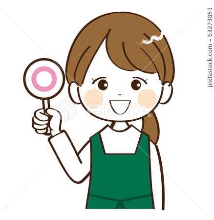 Woman, clerk, correct answer 63273851