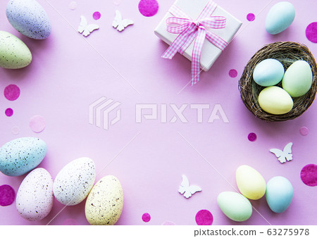 Easter holiday background Easter holiday background 63275978