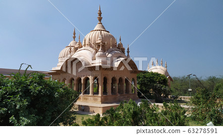 Kusum Sarovar, Govardhan, Uttar Pradesh, India - August 2019 63278591