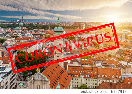 Coronavirus 2019-nCoV, COVID-19 in Germany. Munich 63279383