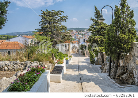 Primosten town, Croatia 63282361