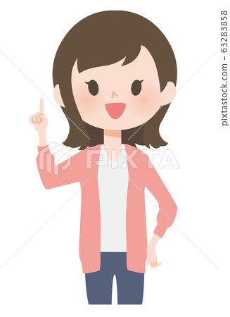 Female poses casual Female poses casual 63283858