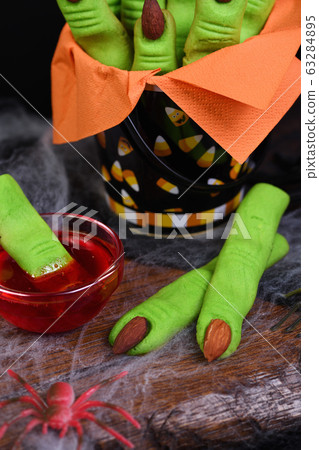 Witch's Finger Cookies Witch's Finger Cookies 63284895