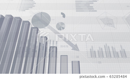 商業經濟數據圖表圖文件增長成功3d圖背景背景 63285484