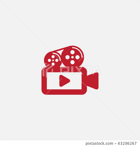 Video camera icon vector 63286267