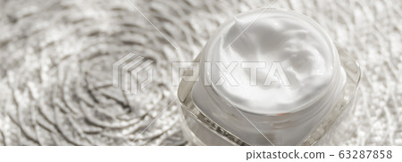 Face cream moisturizer in a jar, luxury skincare cosmetics and organic anti-aging product for health and beauty 63287858