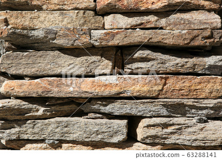 Image Of Stone Tilled Wall Texture Background 63288141