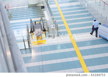 福岡機場地板圖像 福岡機場地板圖像 63289753