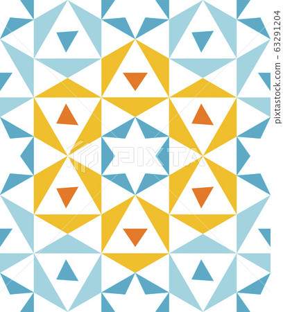 Colorful Arabic geometric ornament. Colorful Arabic geometric ornament. 63291204