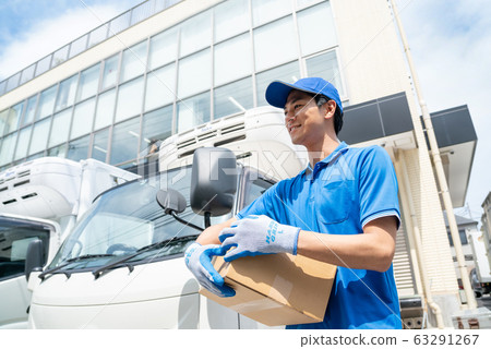 Driver truck logistics business image 63291267