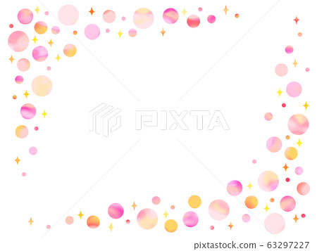 Frame of polka dot - Stock Illustration [63297227] - PIXTA