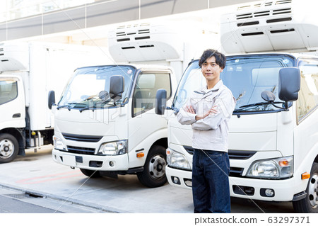 年輕人，運輸，卡車 63297371