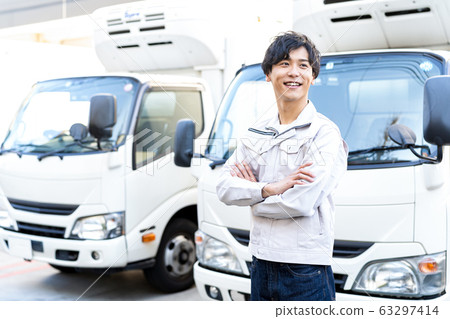 年輕人，運輸，卡車 63297414