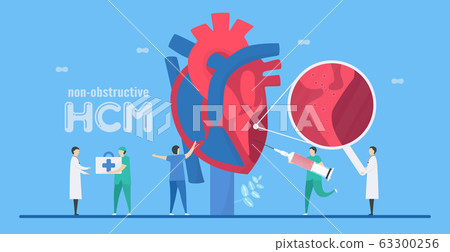Cardiology vector illustration. 63300256