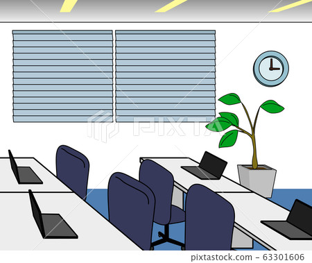 漫畫風格的辦公室 63301606