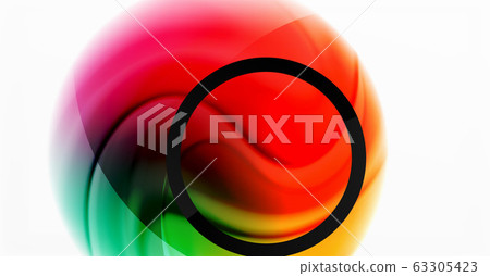 Abstract background, fluid mixing gradient liquid style colors composition. Vector Illustration For Wallpaper, Banner, Background, Card, Book Illustration, landing page 63305423
