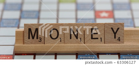MONEY Money English word 63306127
