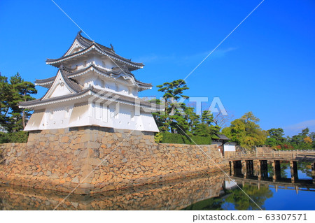 [香川縣]玉藻公園“高松城遺址的古拉古拉，朝日門和旭橋” 63307571
